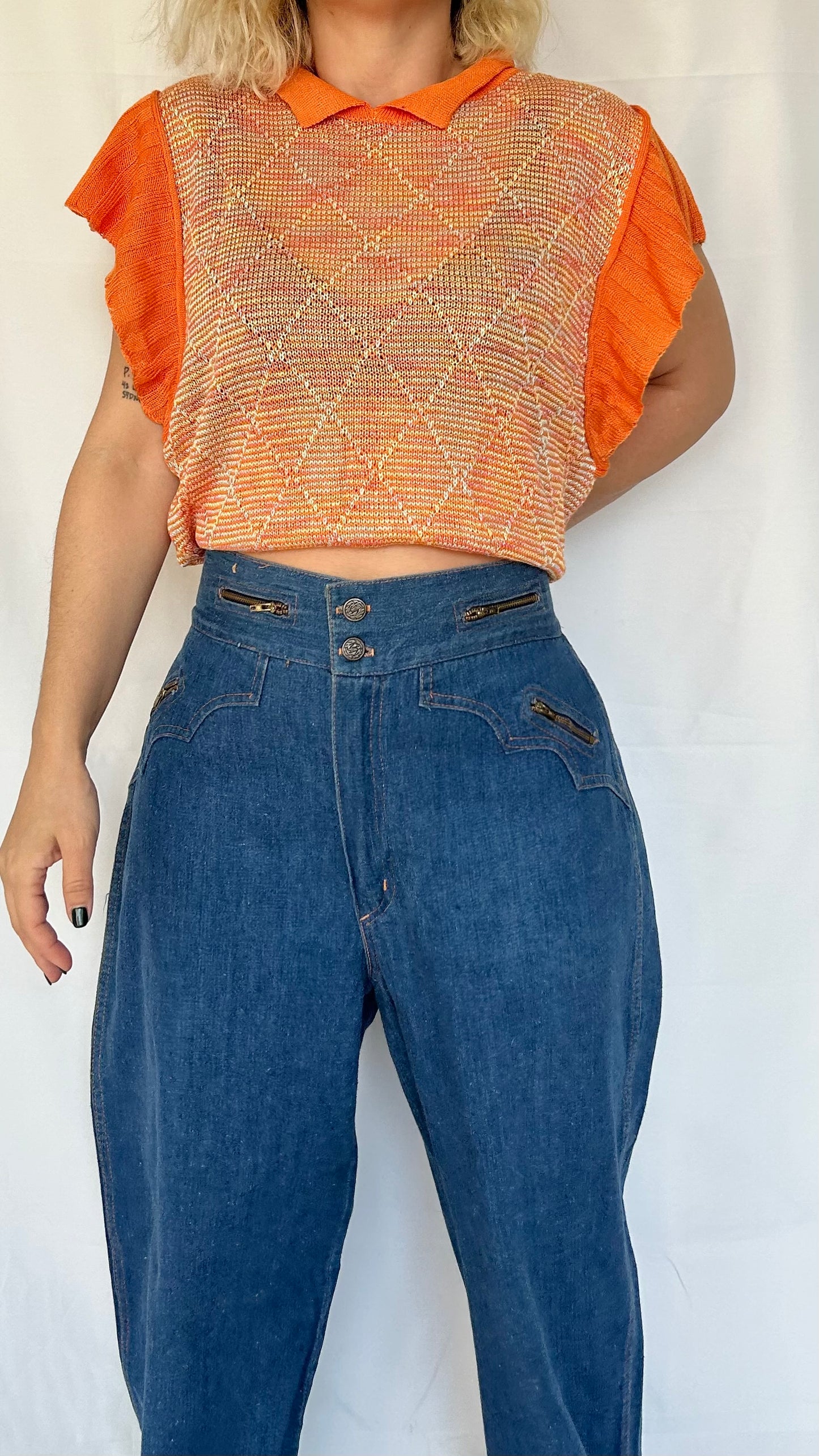 Vintage Denim Pants