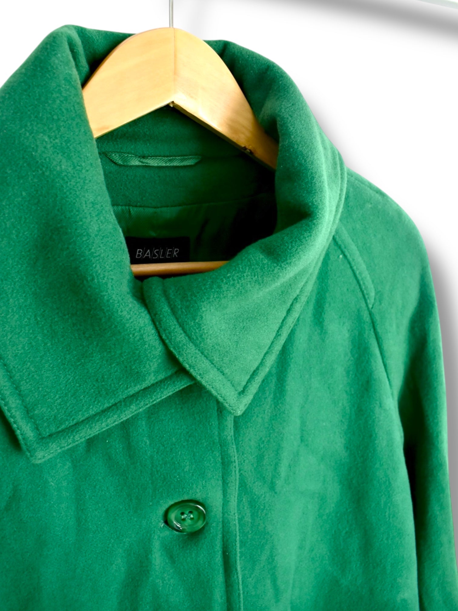 Green Basler Wool-Cashmere Coat – 1960s/70s