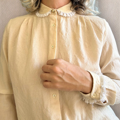 Vintage Wool Long Sleeve Shirt