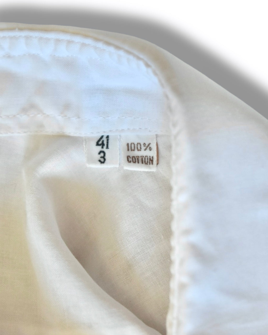 Yves Saint Laurent “Chemises” Vintage White Shirt in Pure Cotton – 80s French Elegance