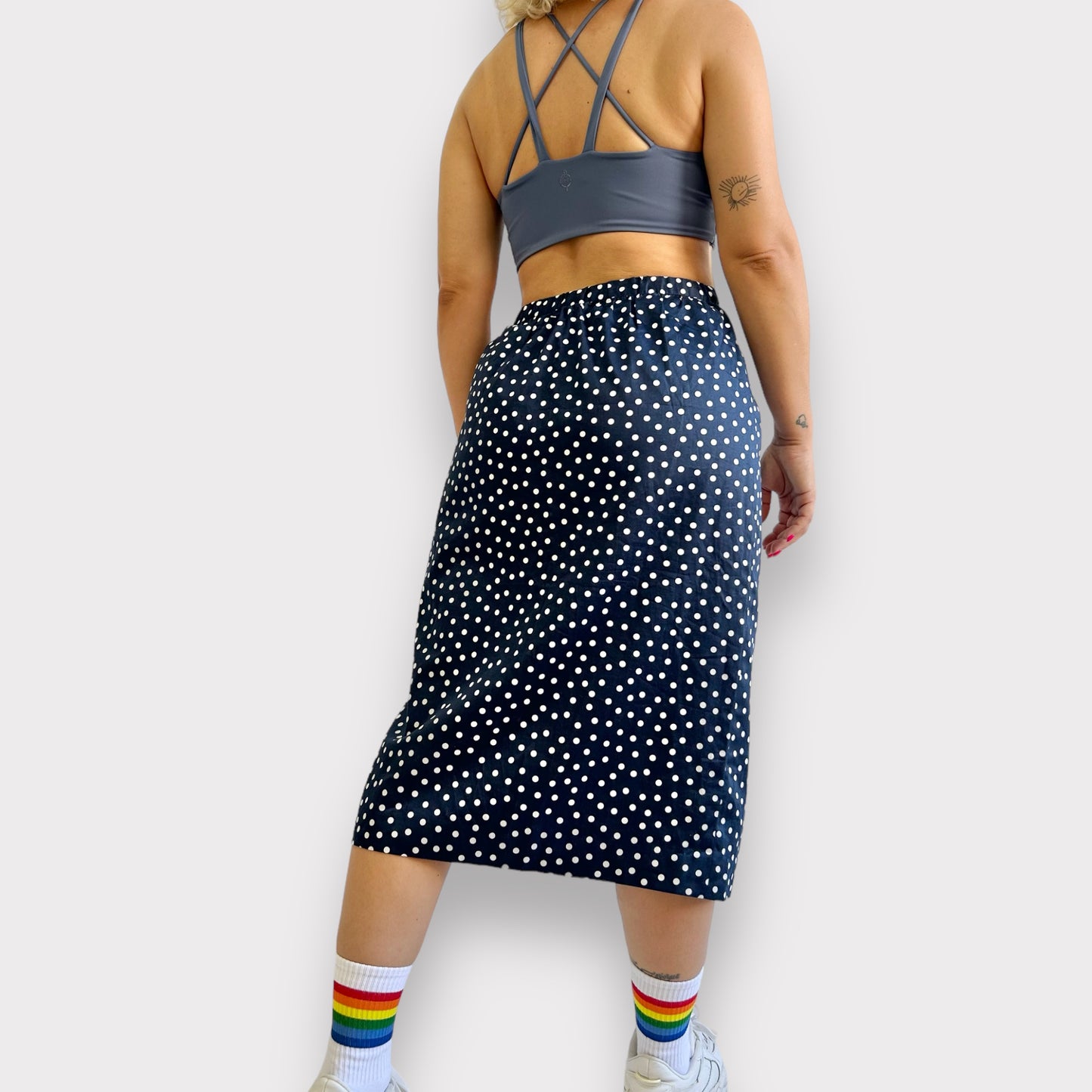 Vintage Polka Dot Skirt