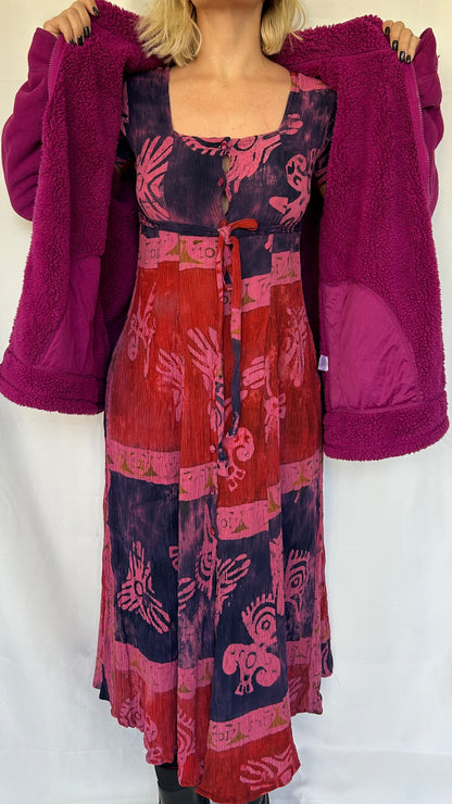 Vintage Indonesian Maxi Dress