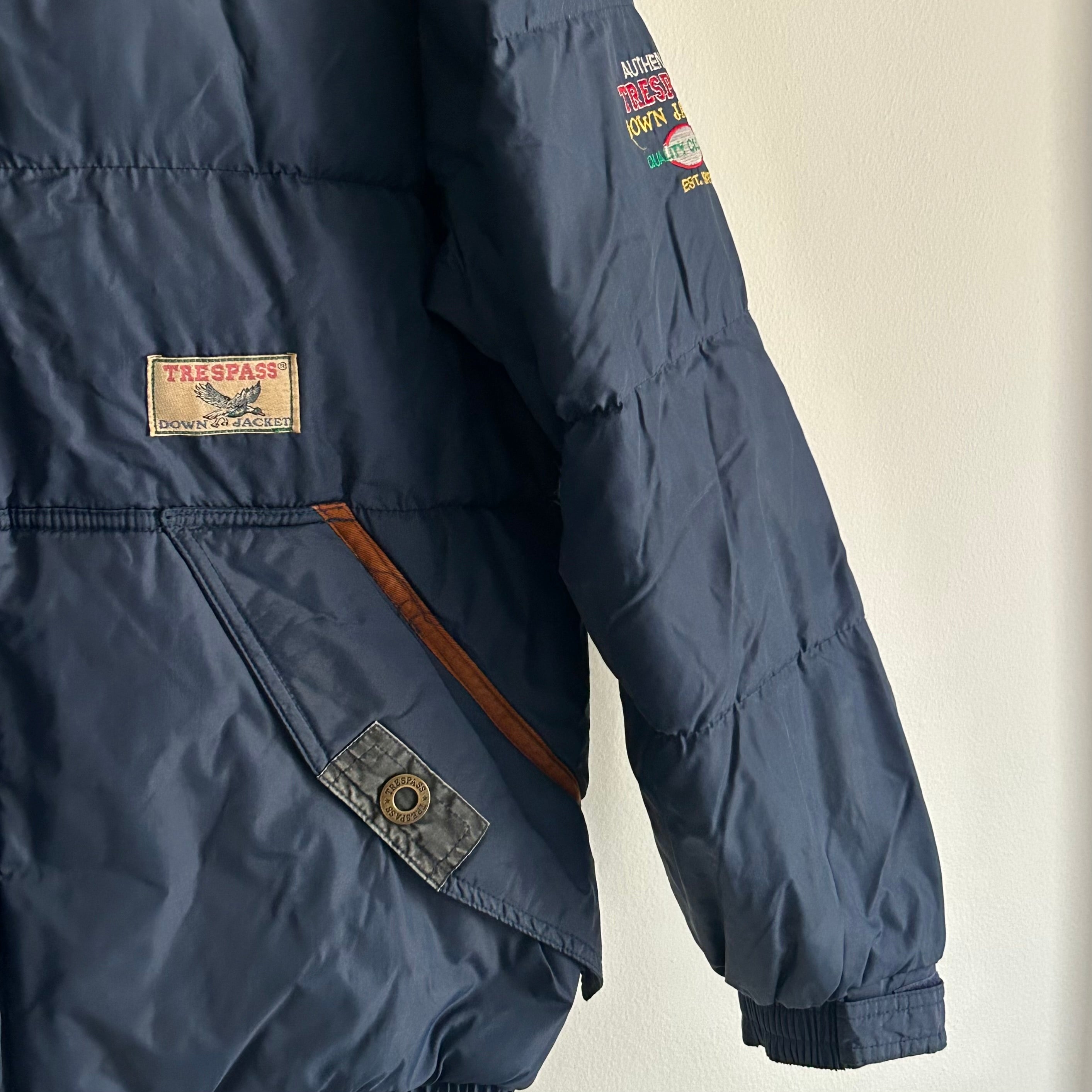 90s Oversized Color-Block Jacket