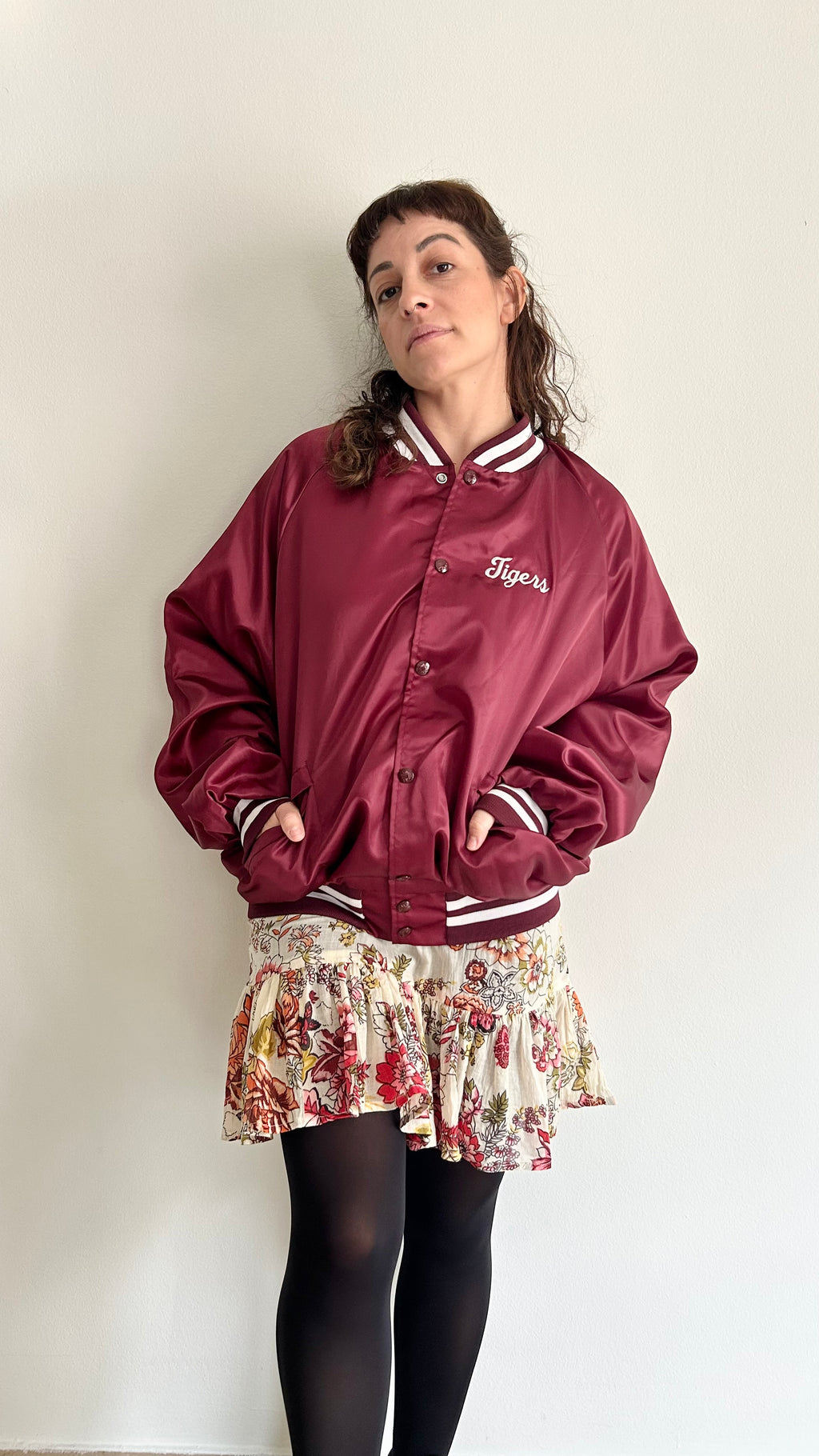 Vintage “Tigers” Bomber Jacket — Made in USA