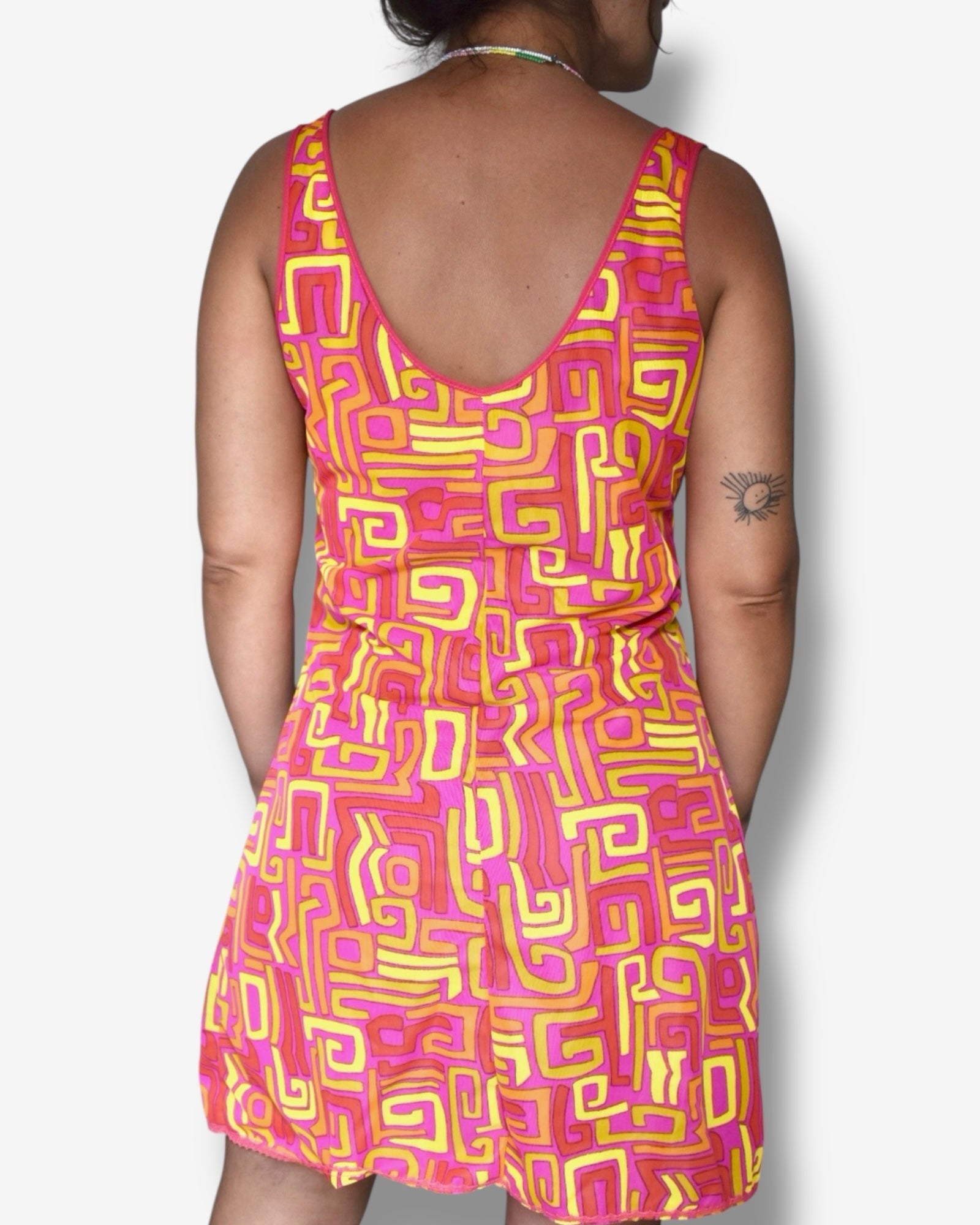 Vintage 70s Nightdresses – Geometric Prints & Vertical Stripes