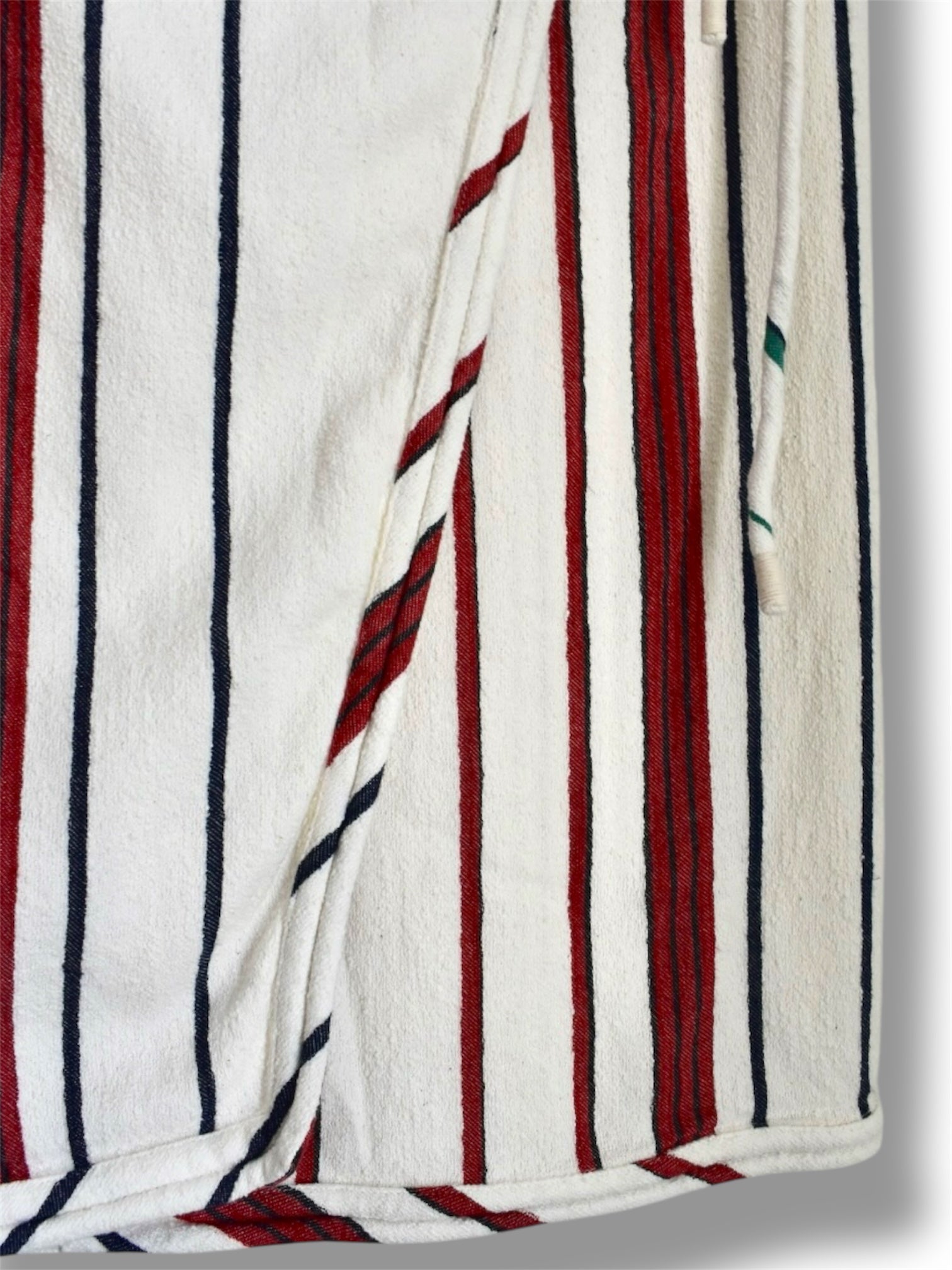 Fold Over Viscose Midi Skirt with Pockets