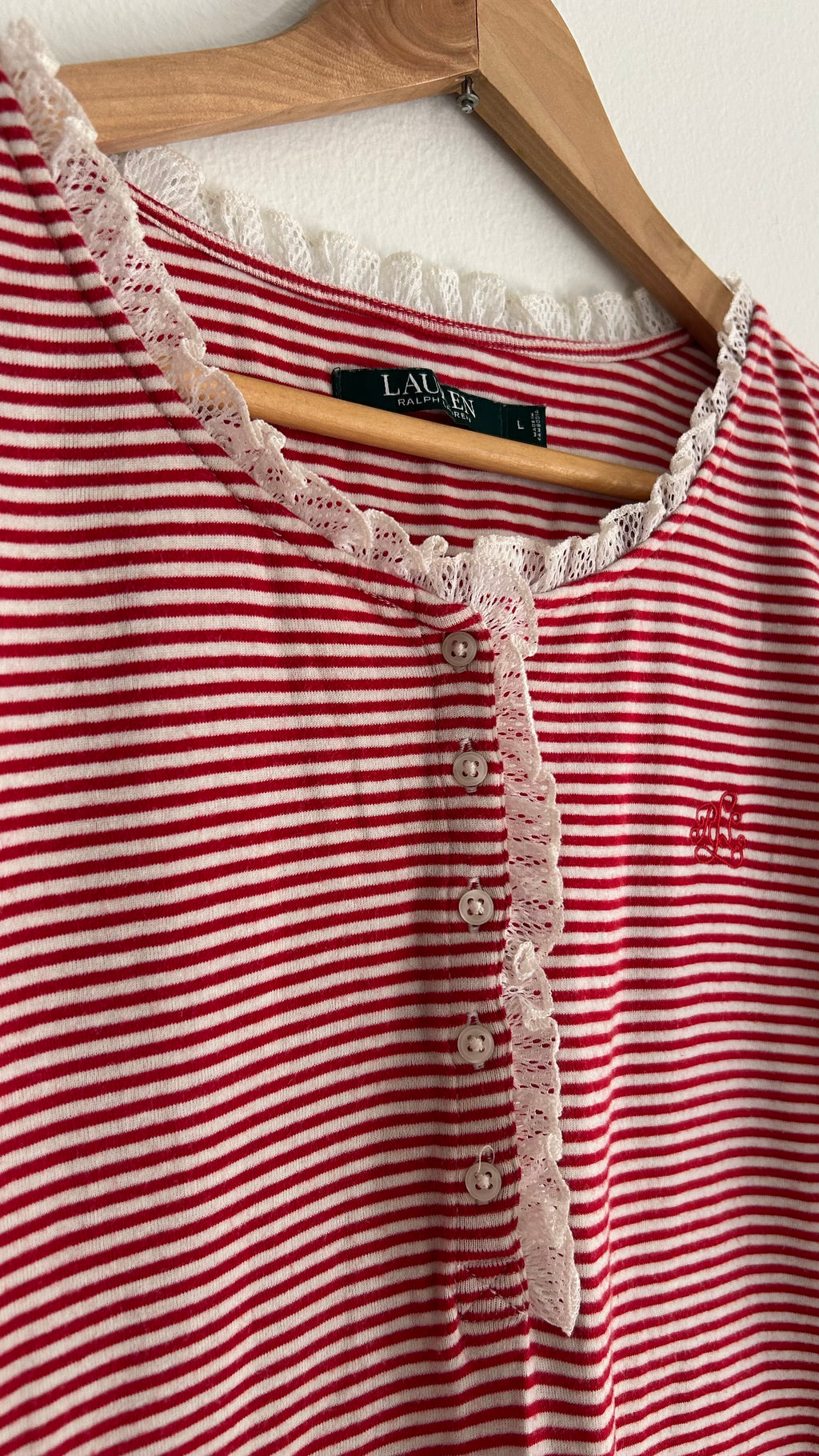 Vintage Lauren Ralph Lauren 100% Cotton Striped Shirt