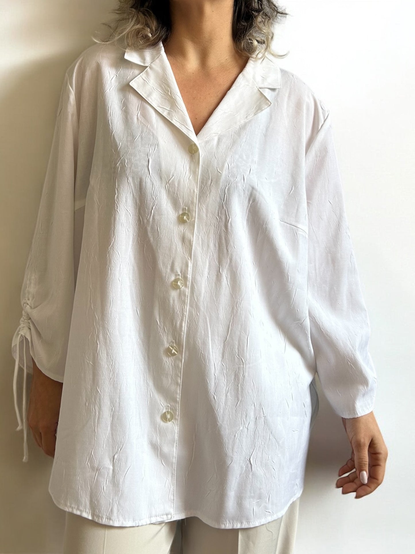 Vintage White Blouse