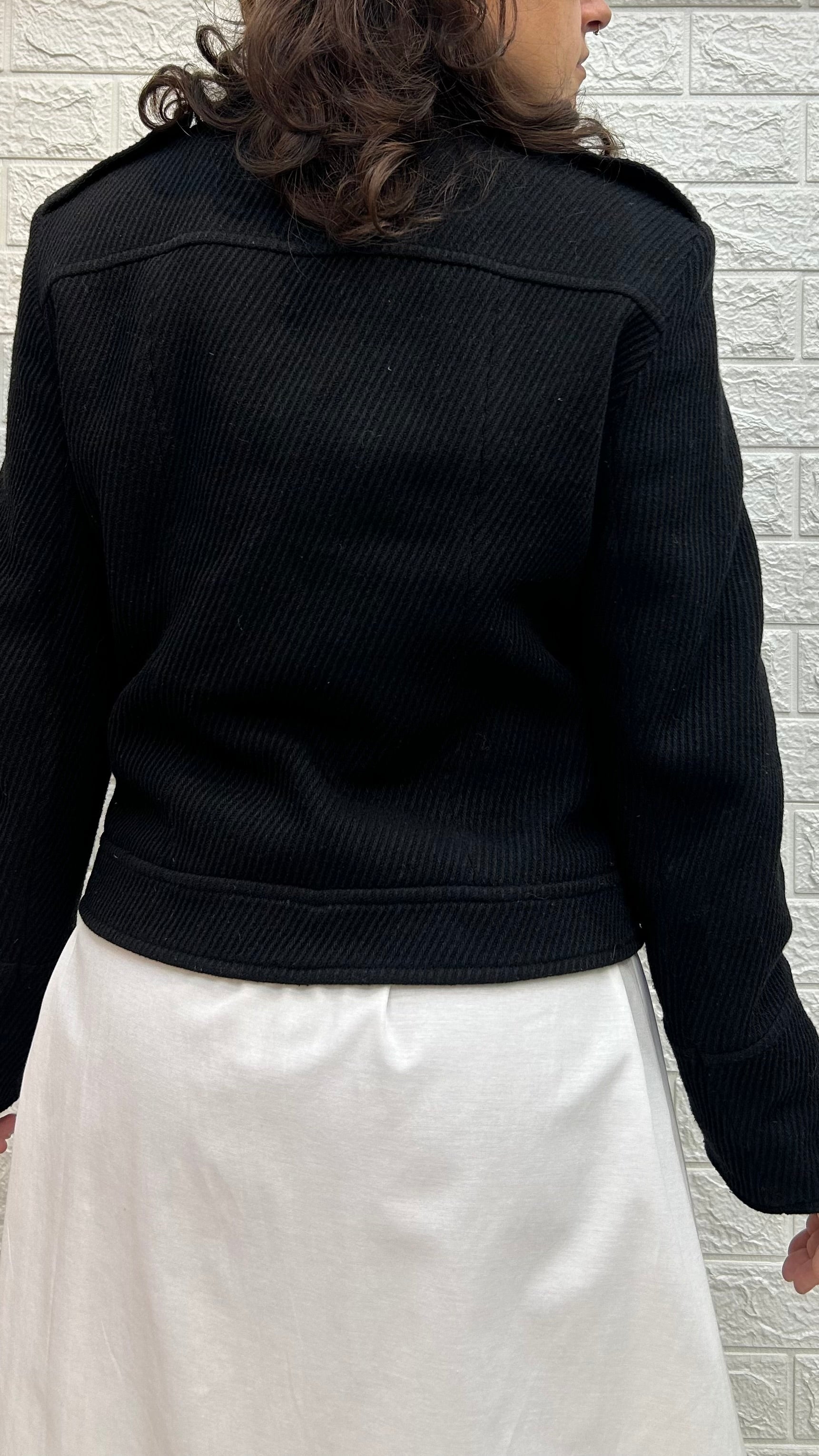 70’s  Ribbed Wool Blazer