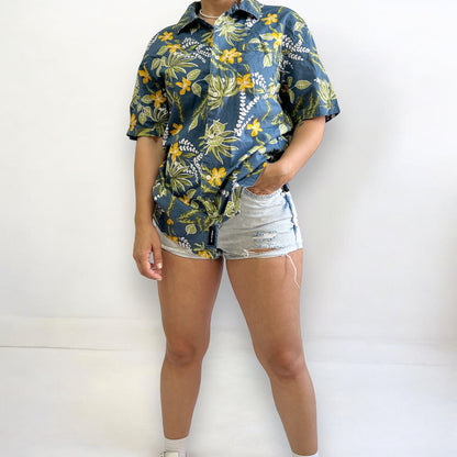 VANS Floral Short Sleeve Shirt