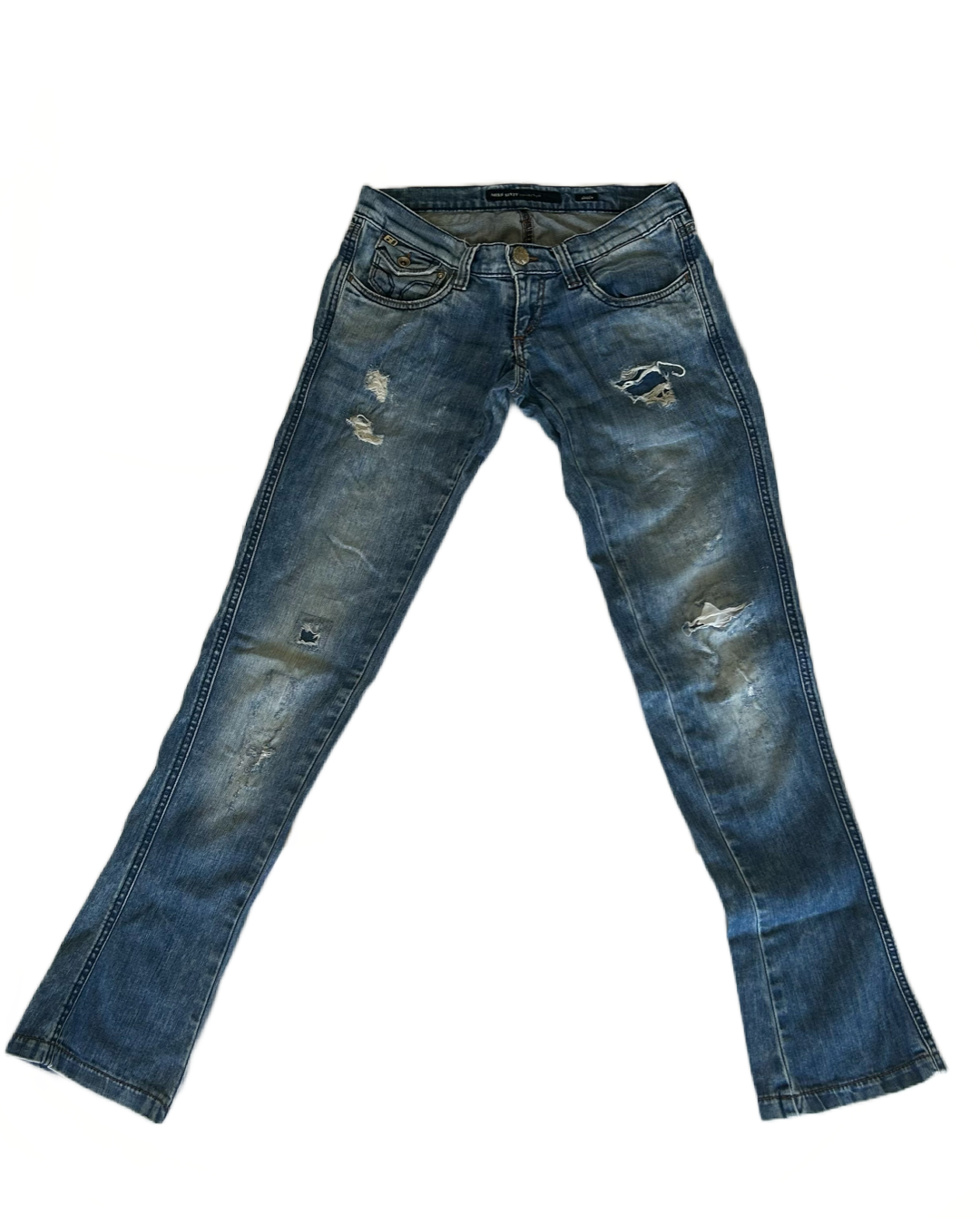 Miss Sixty Super Low Waisted Straight STYLE SHOCK Jeans W27