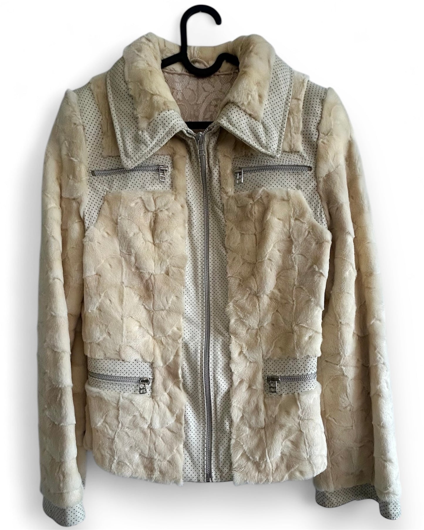 Y2K Real Fur Jacket