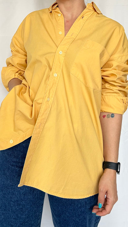 Vintage Yellow Long Sleeve Shirt