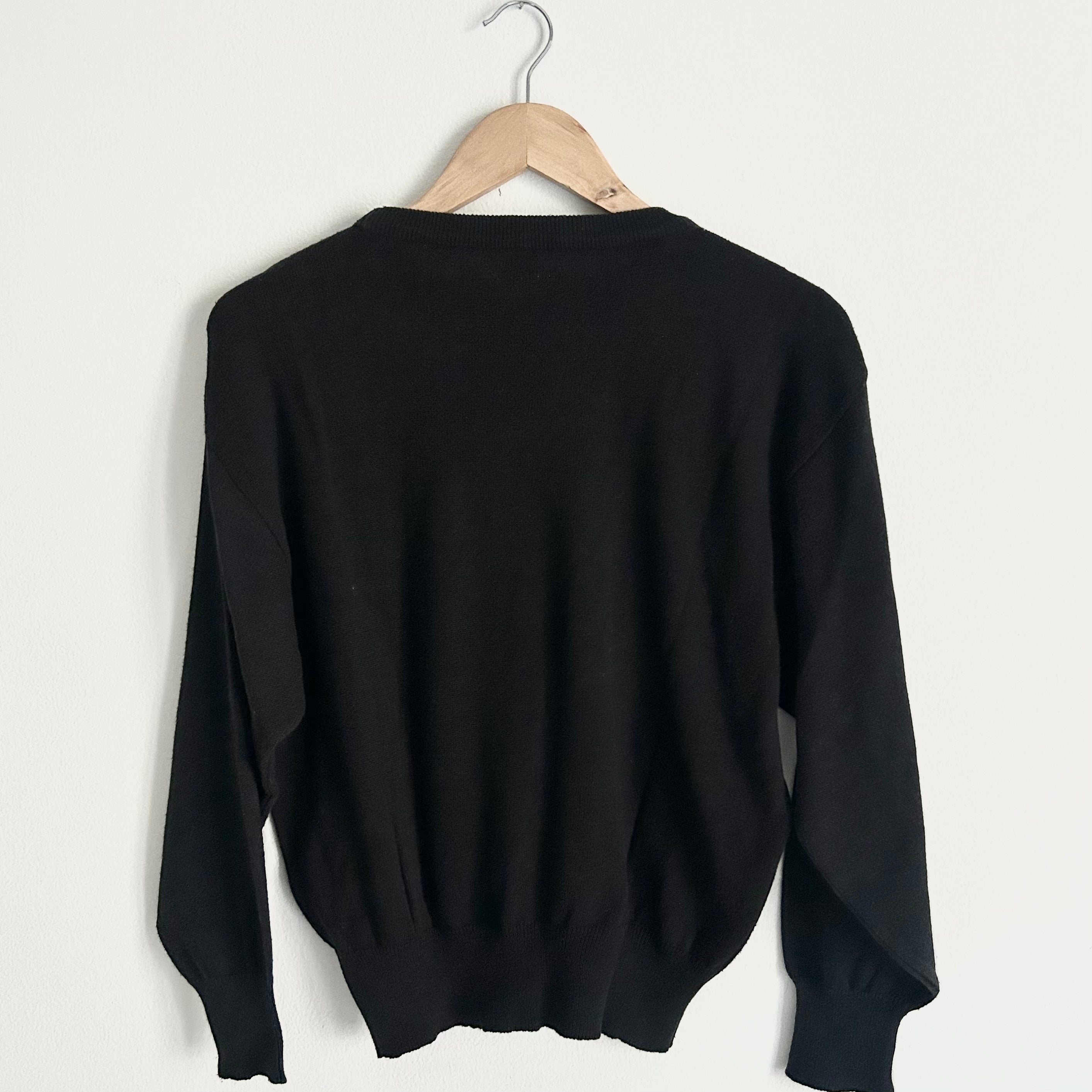 Vintage Floral Embroidered Knit