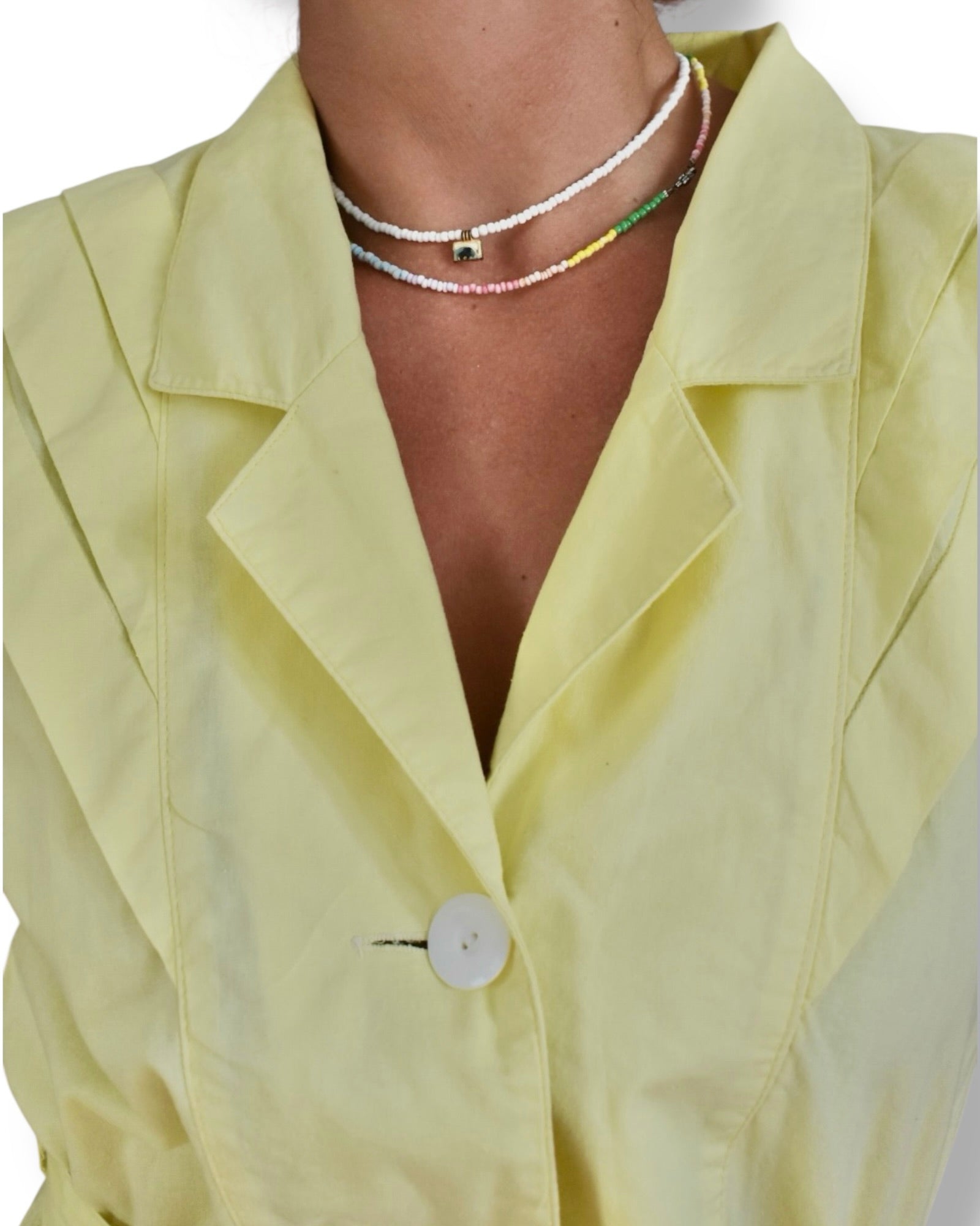 1980’s Yellow Midi Dress with Pockets