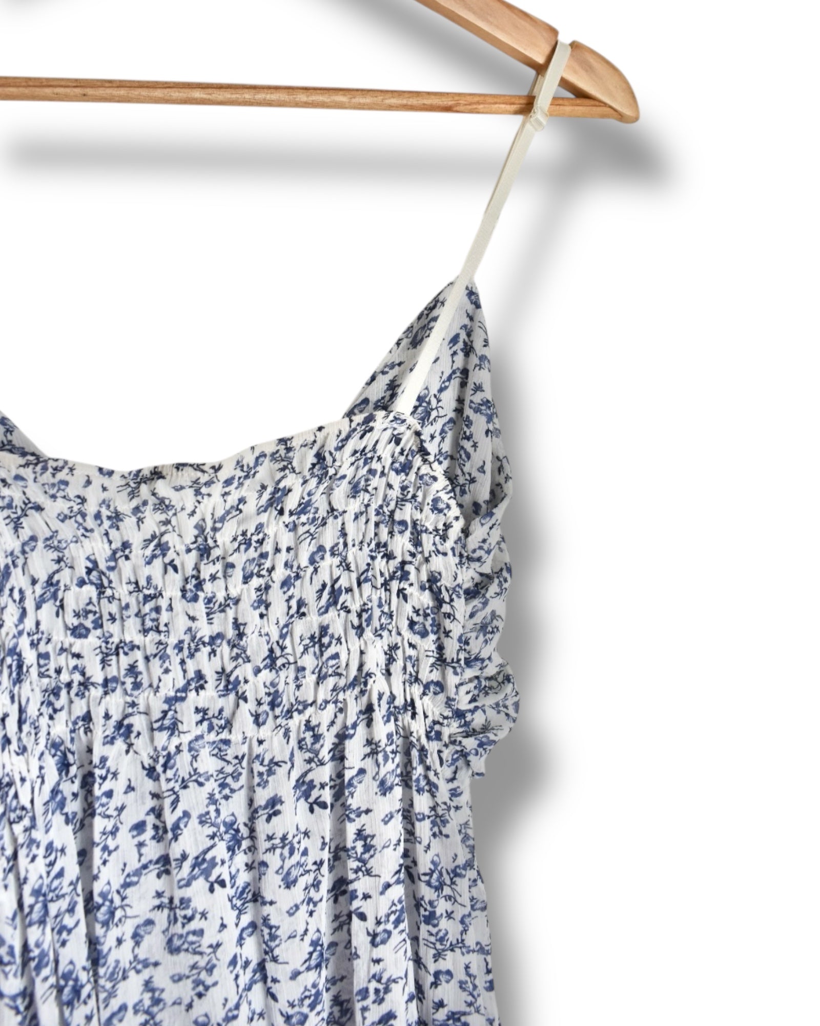 Y2K White Sheer Viscose Cami Top