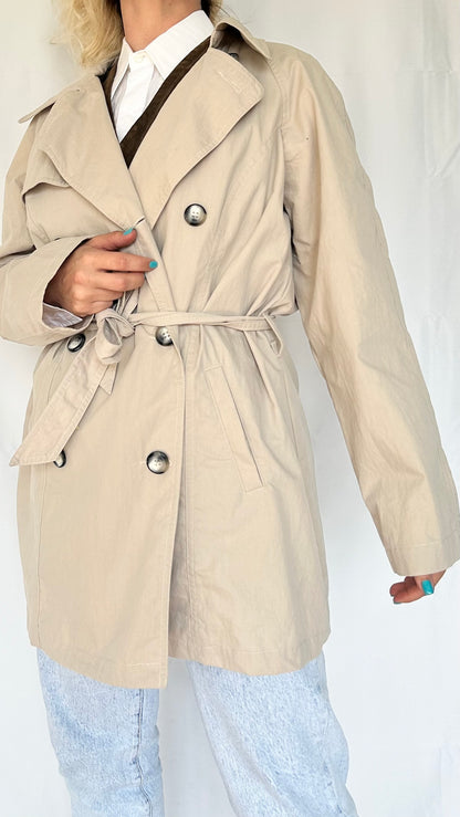 Beige Trench Coat