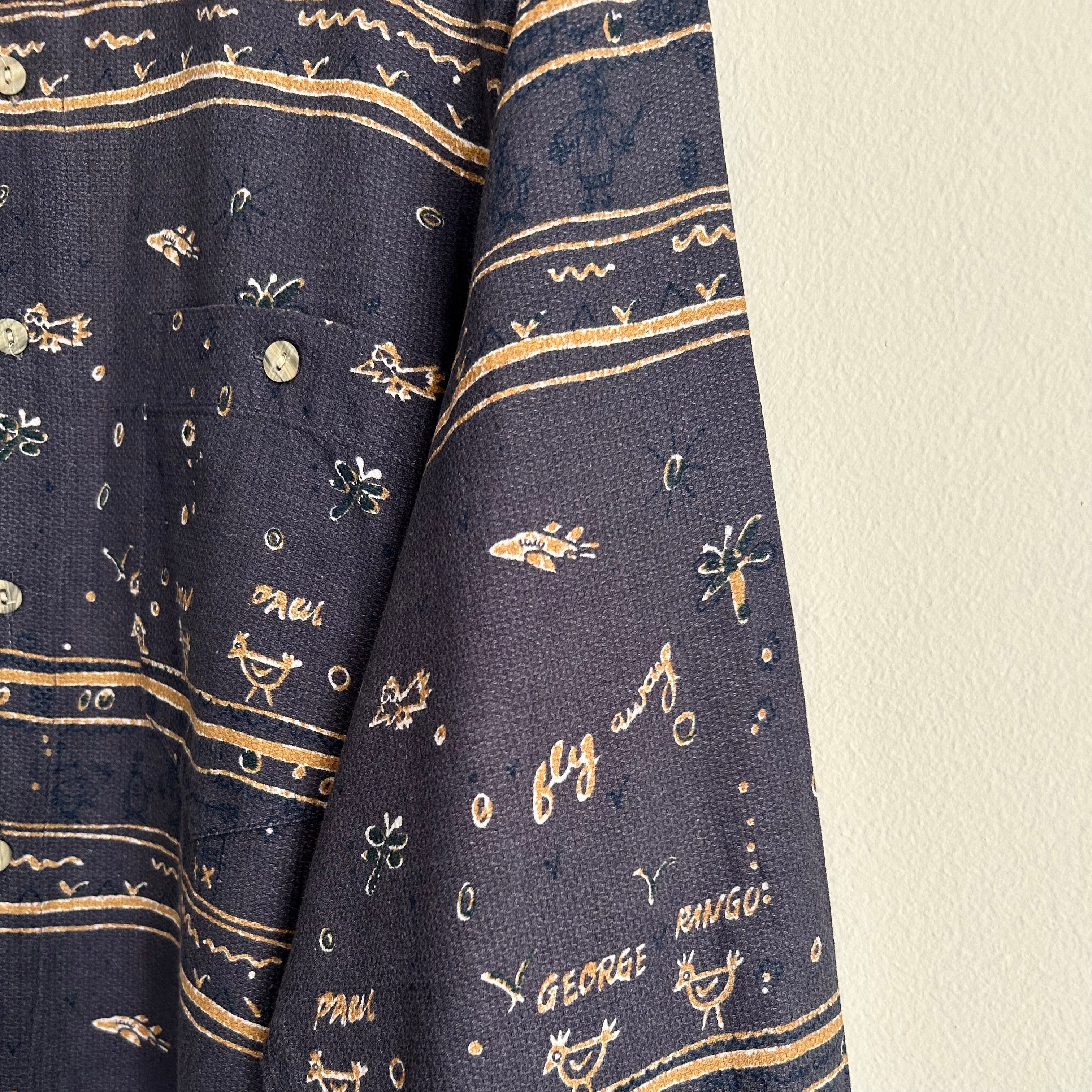 90s "Fab Four" Whimsical Graphic Shirt