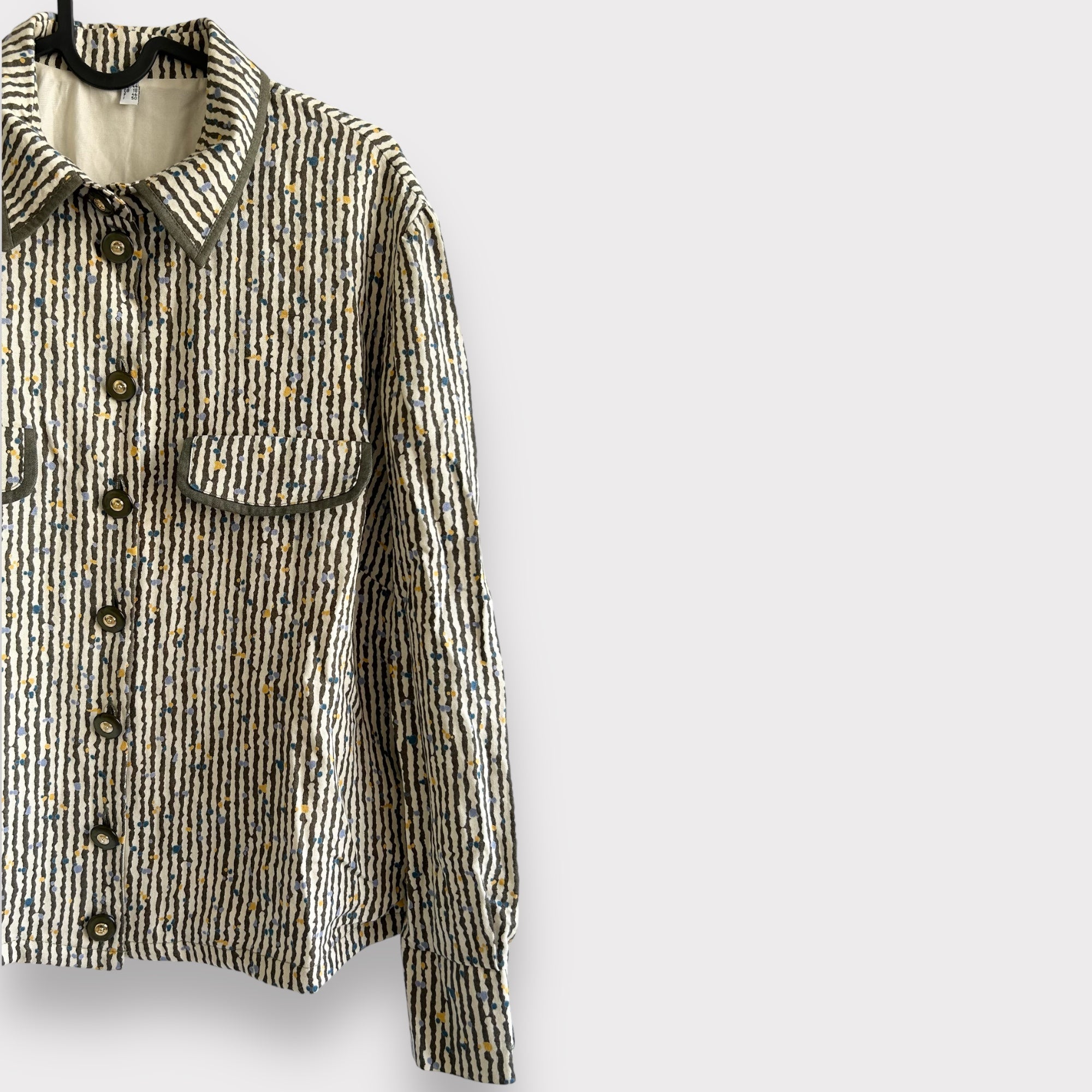 70’s Patterned Long Sleeve Shirt