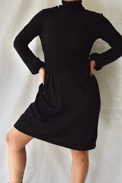 Knitted Black Dress