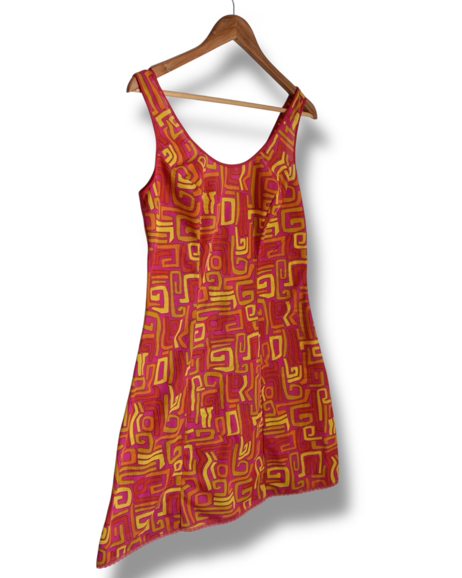 Vintage 70s Nightdresses – Geometric Prints & Vertical Stripes