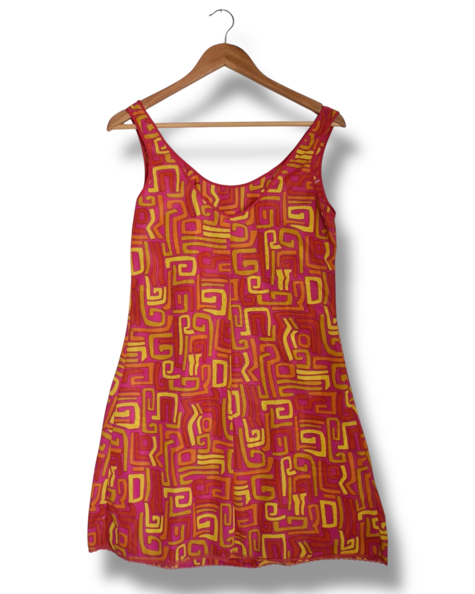 Vintage 70s Nightdresses – Geometric Prints & Vertical Stripes