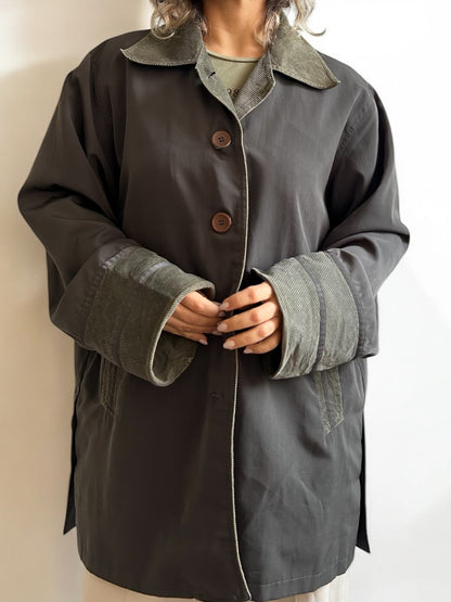 Vintage Olive Green Coat