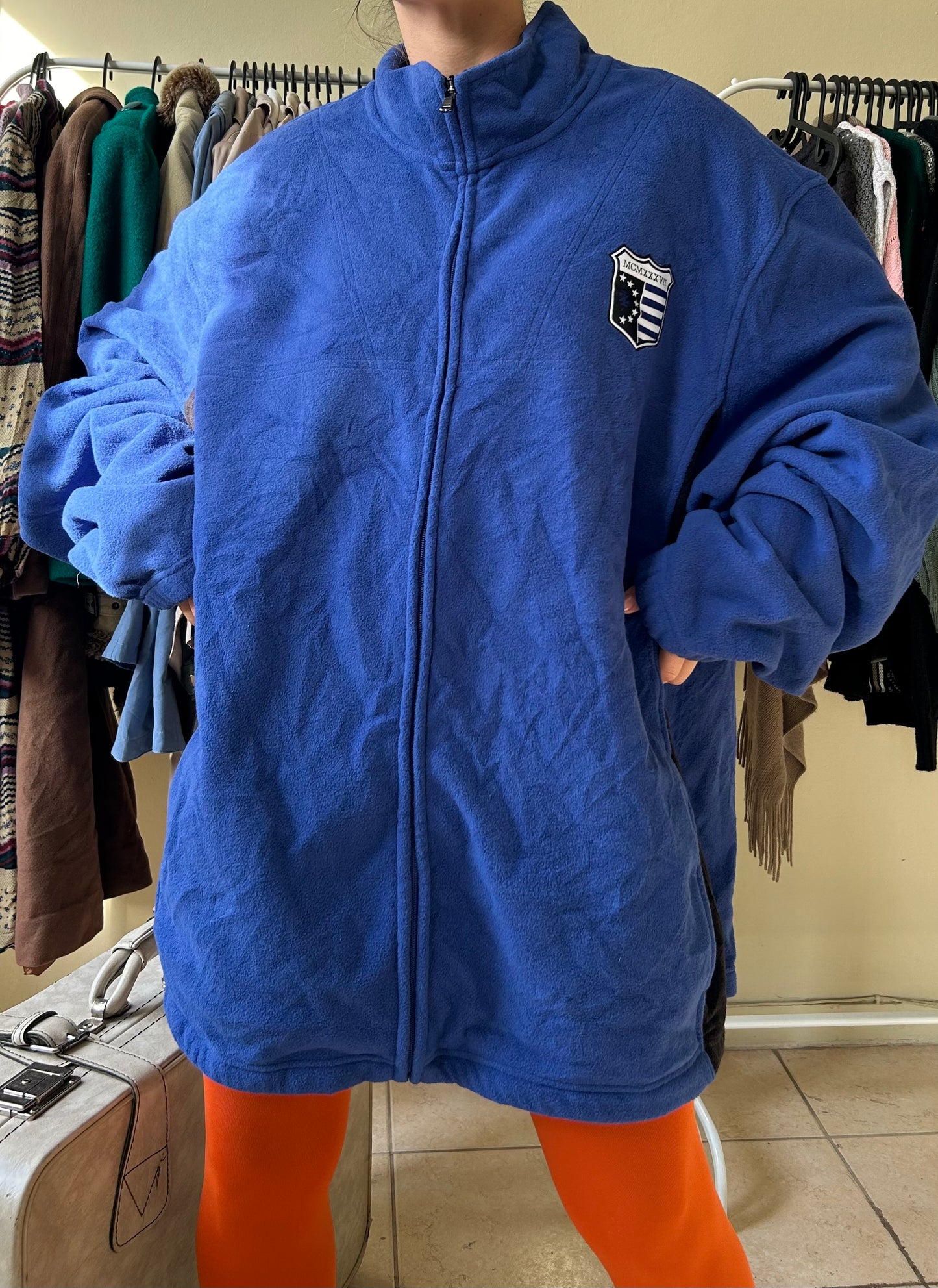 Royal Blue Fleece 3 XL