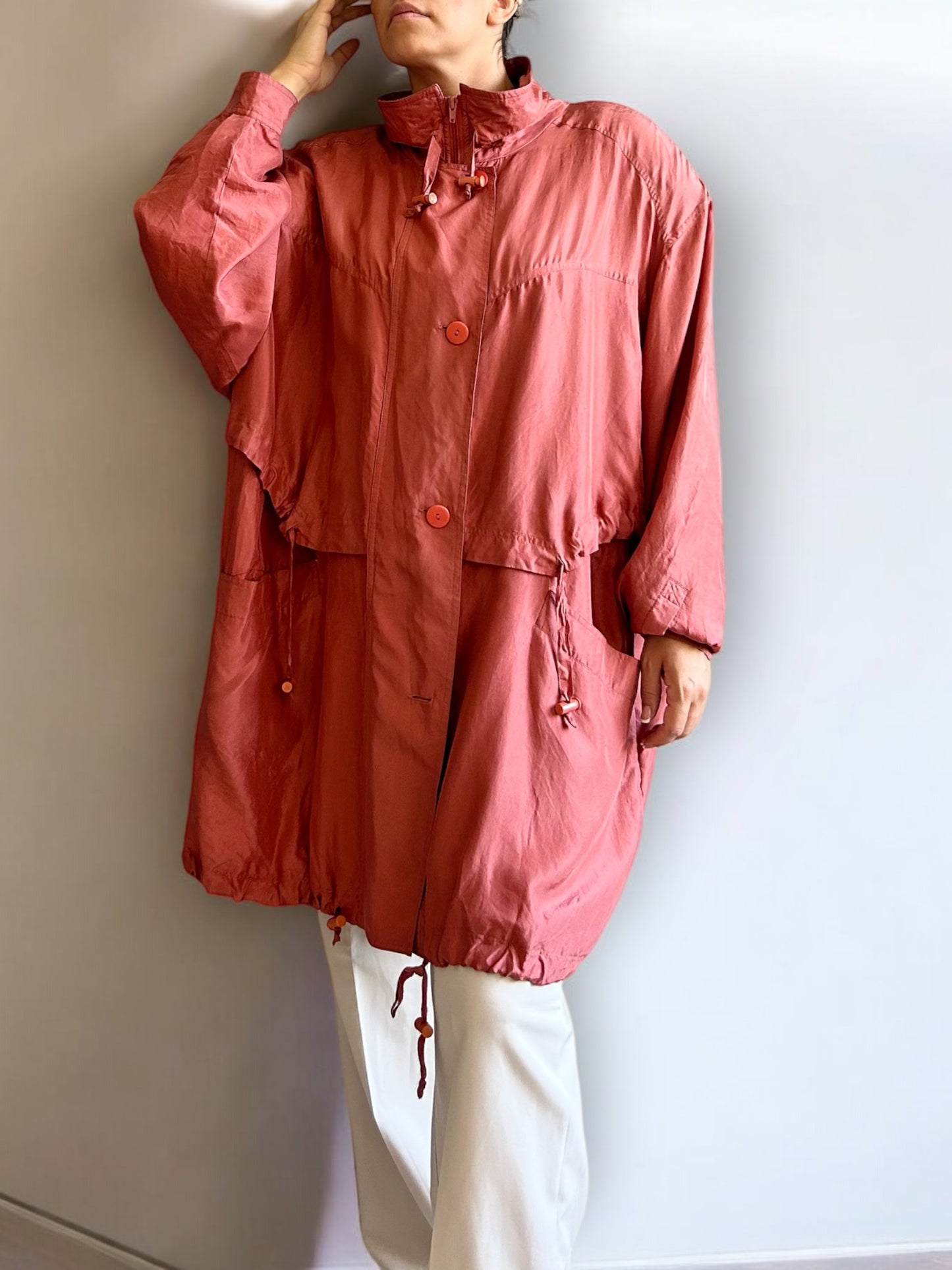 Vintage Silk Coat