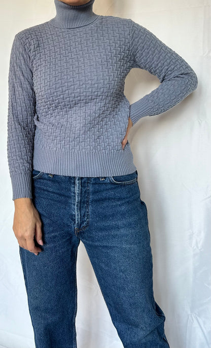 Vintage Light Blue Sweater