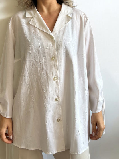 Vintage White Blouse