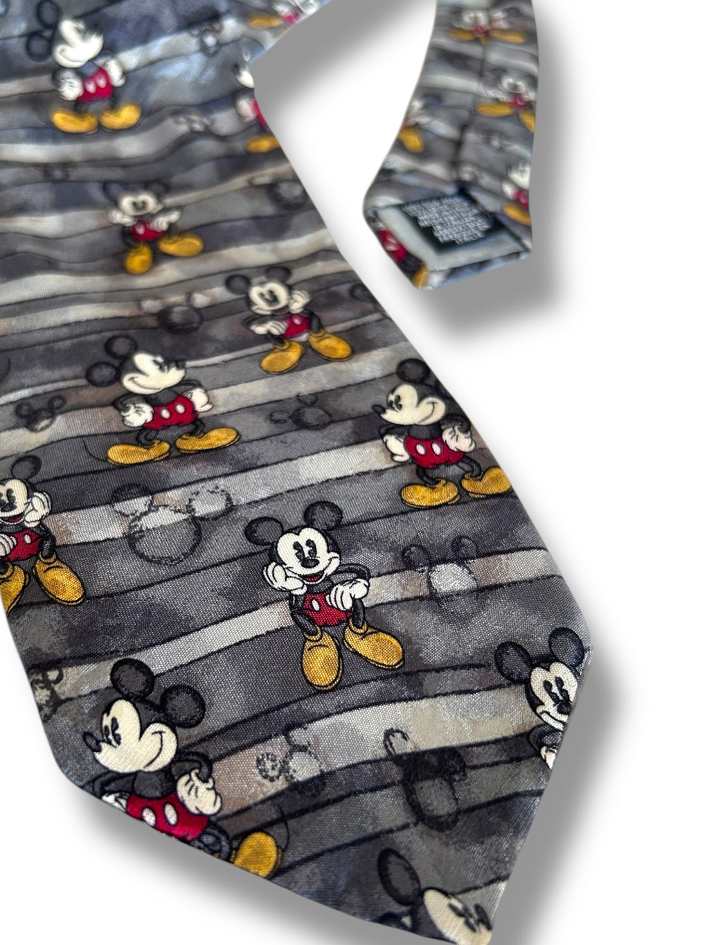 Vintage Collectible Silk Tie - Tie Rack + Disney - Mickey & Co
