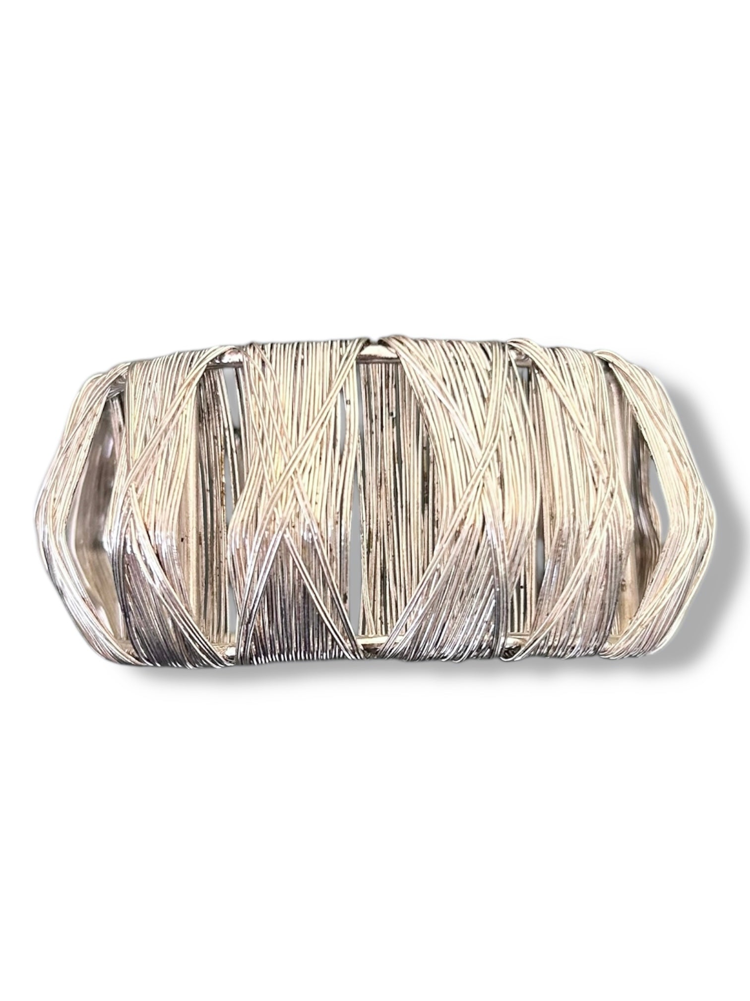 Vintage Silver Wire Bracelet