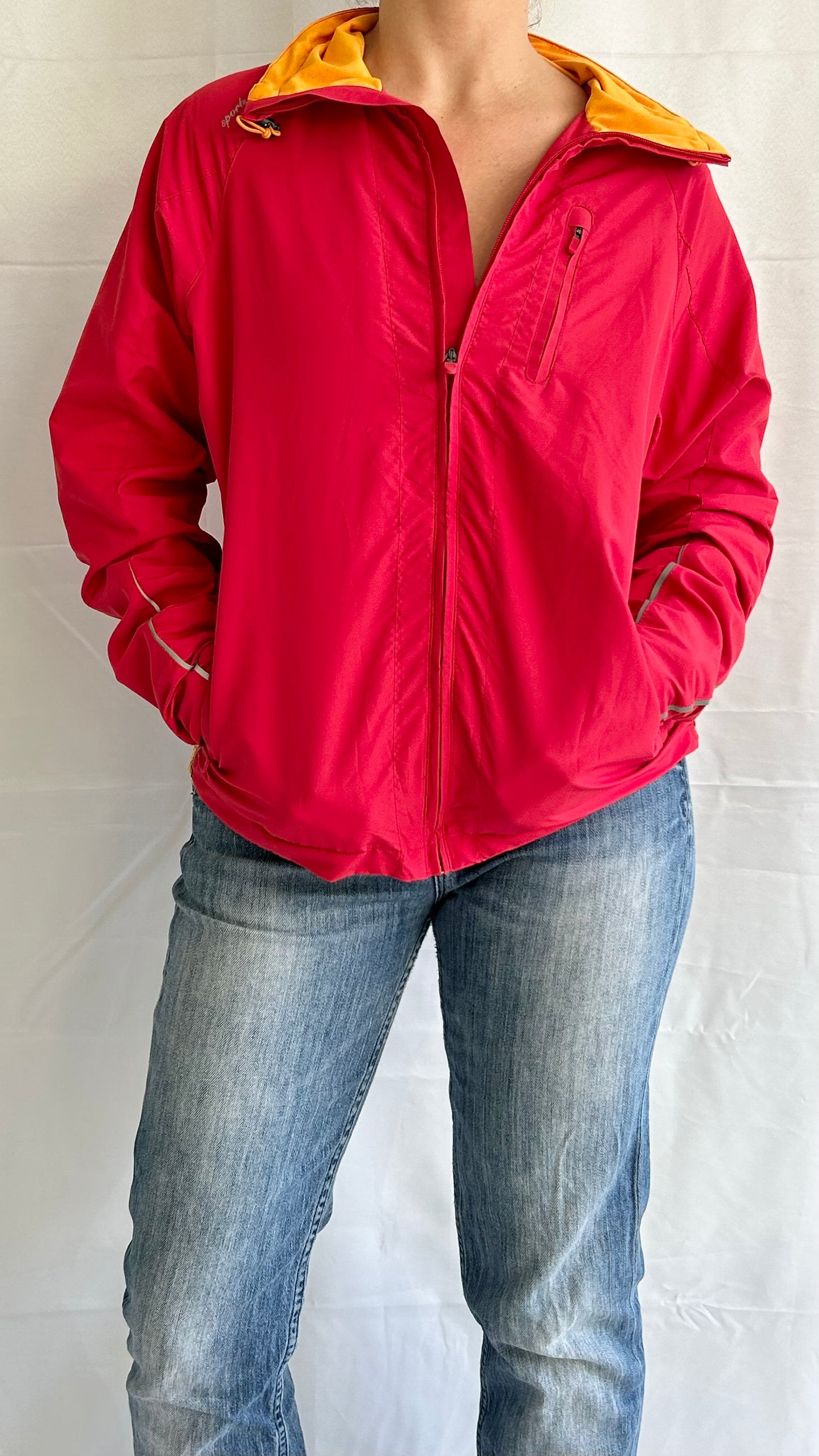 Light Red Windbreaker