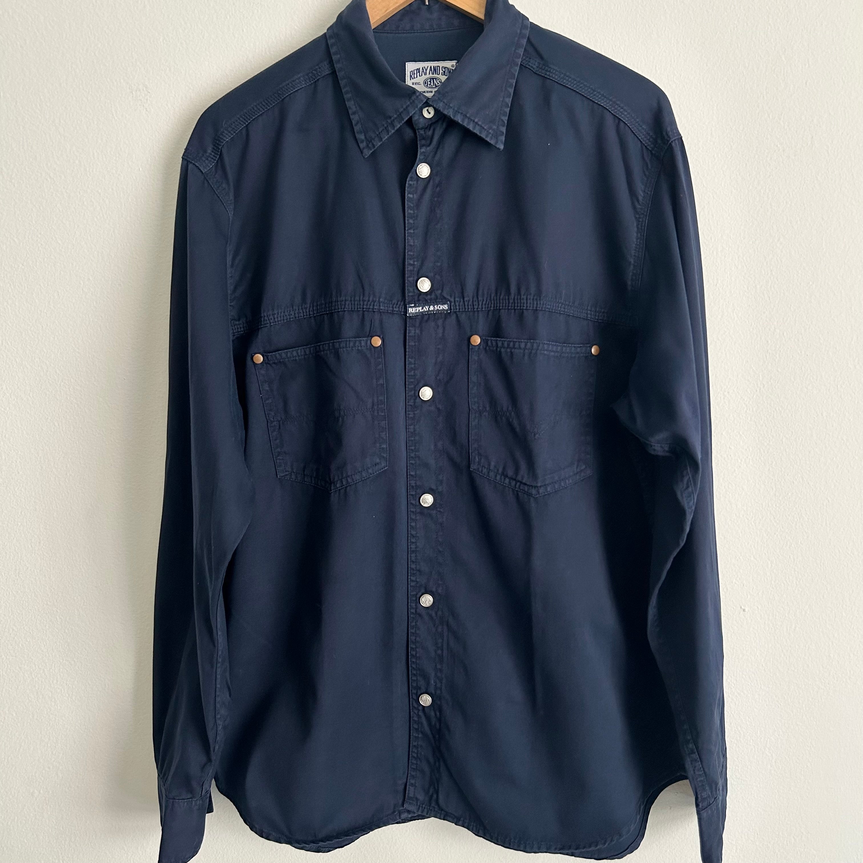 Vintage Replay & Sons Utilitarian Workwear Shirt