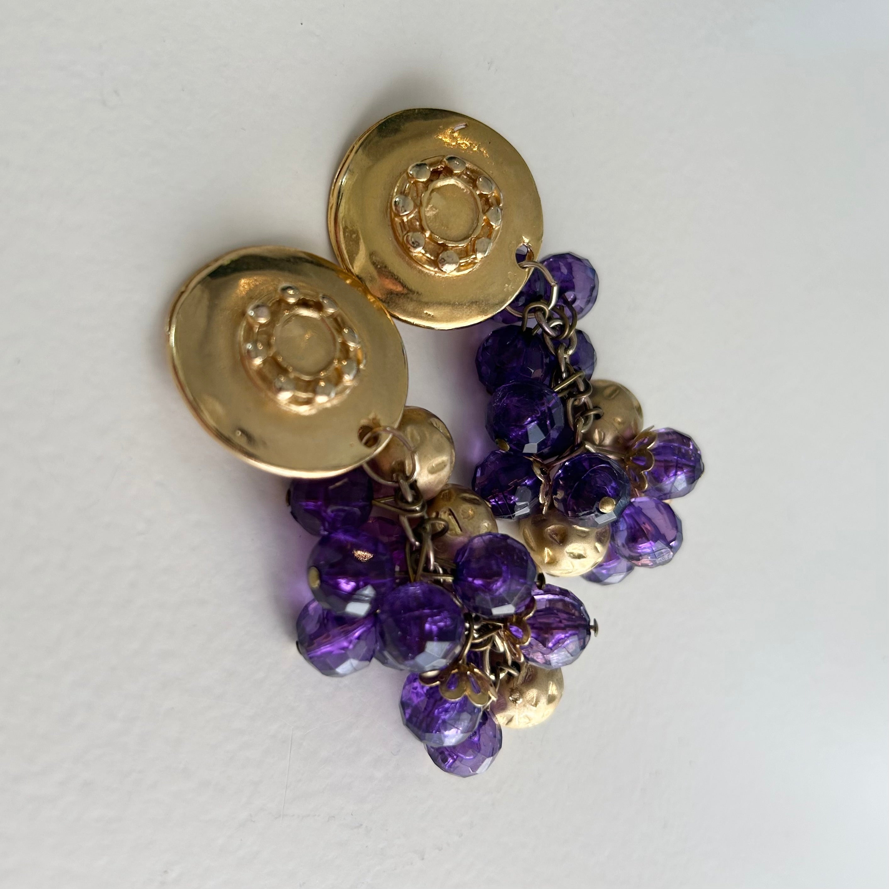 Vintage Statement Clip-On Earrings