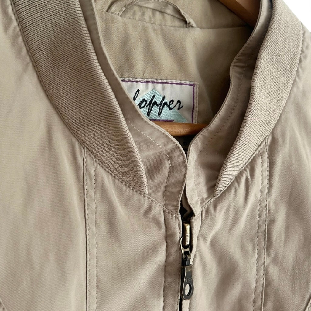 1990s Beige Bomber