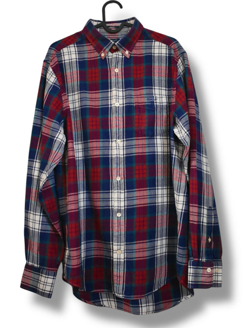 00’s Gant Plaid Flannel Long Sleeve Shirt