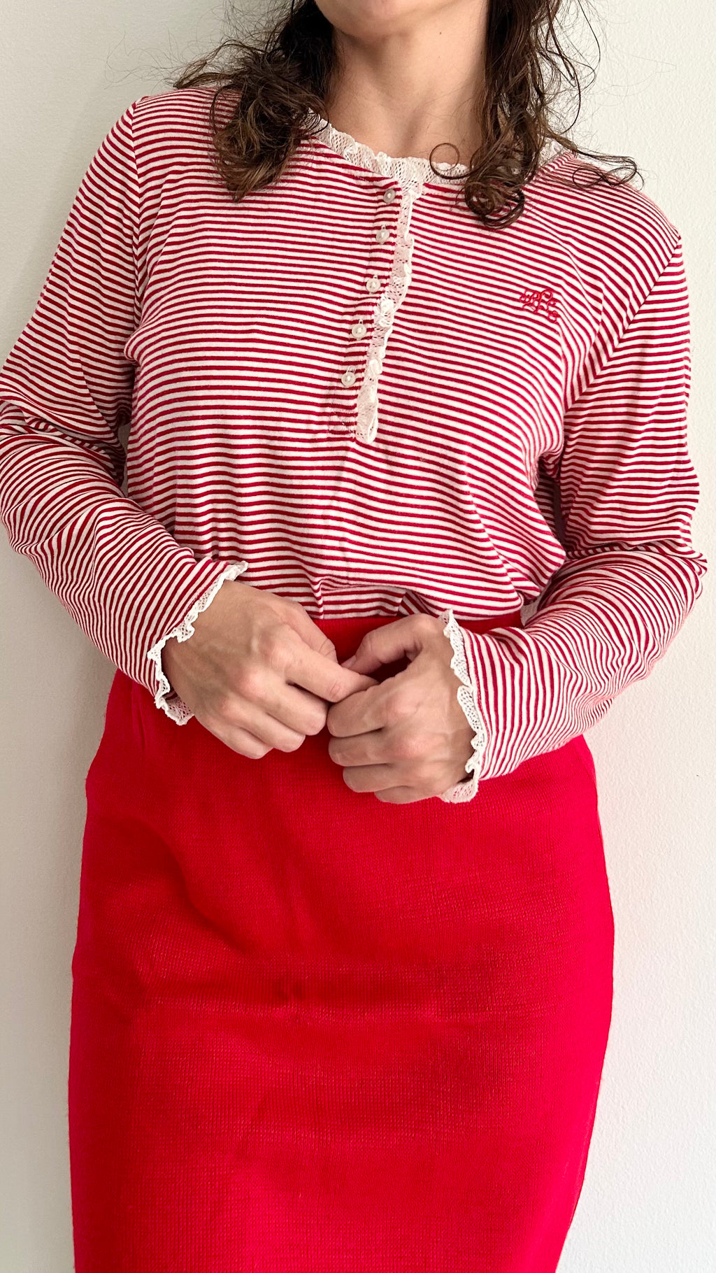 Vintage Lauren Ralph Lauren 100% Cotton Striped Shirt