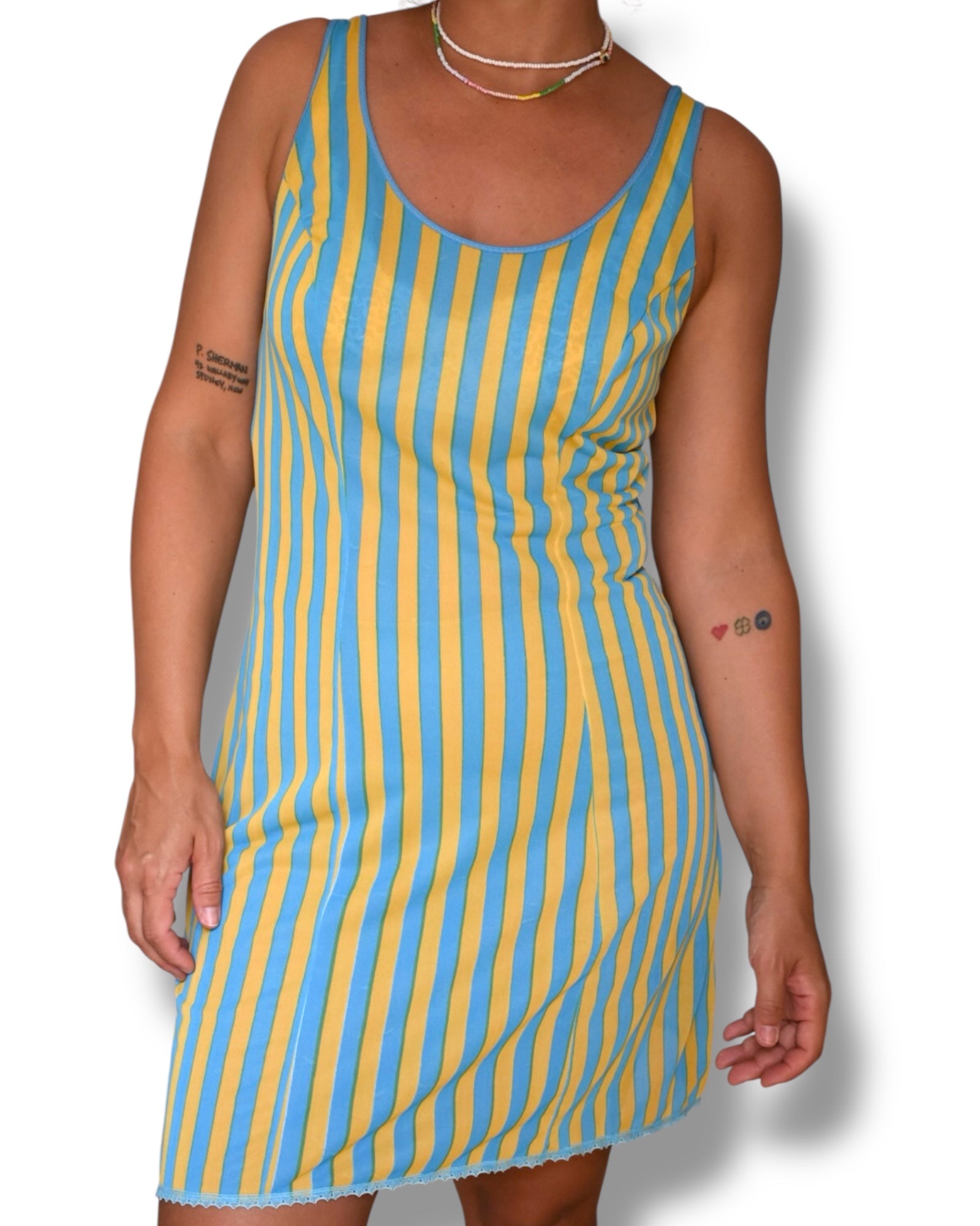 Vintage 70s Nightdresses – Geometric Prints & Vertical Stripes