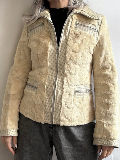 Y2K Real Fur Jacket