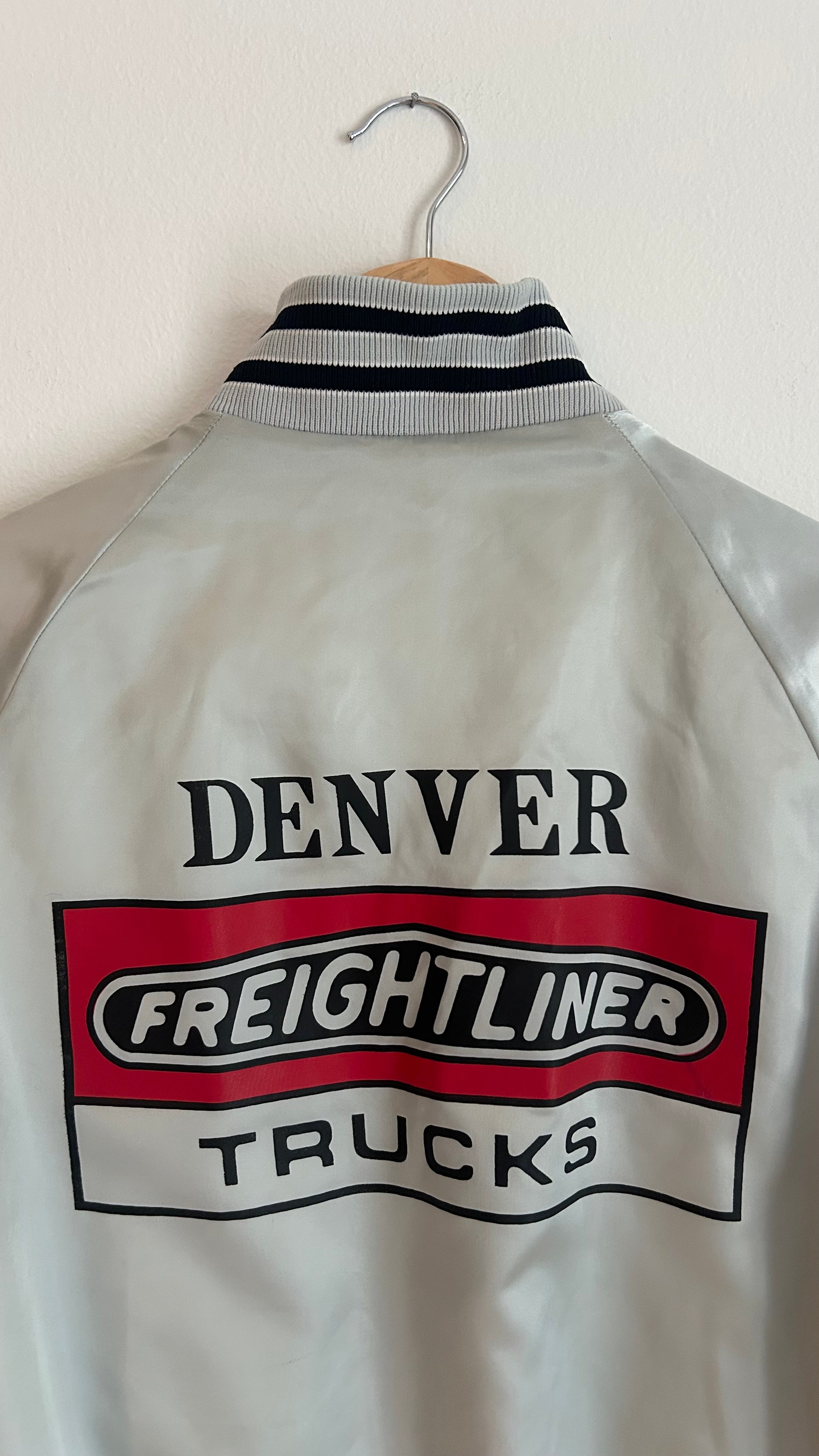 Vintage -Freightliner Trucks Denver- Bomber Jacket - Made in USA