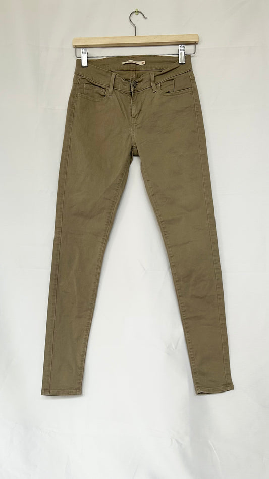 Levi’s Stretch Super Skinny 710 W25 L30