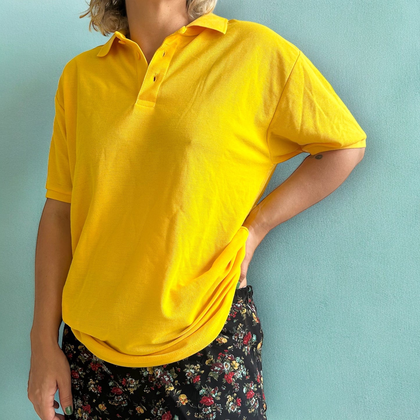 Yellow Polo T-Shirt