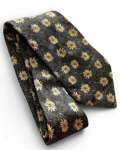 Vintage Floral Silk Tie