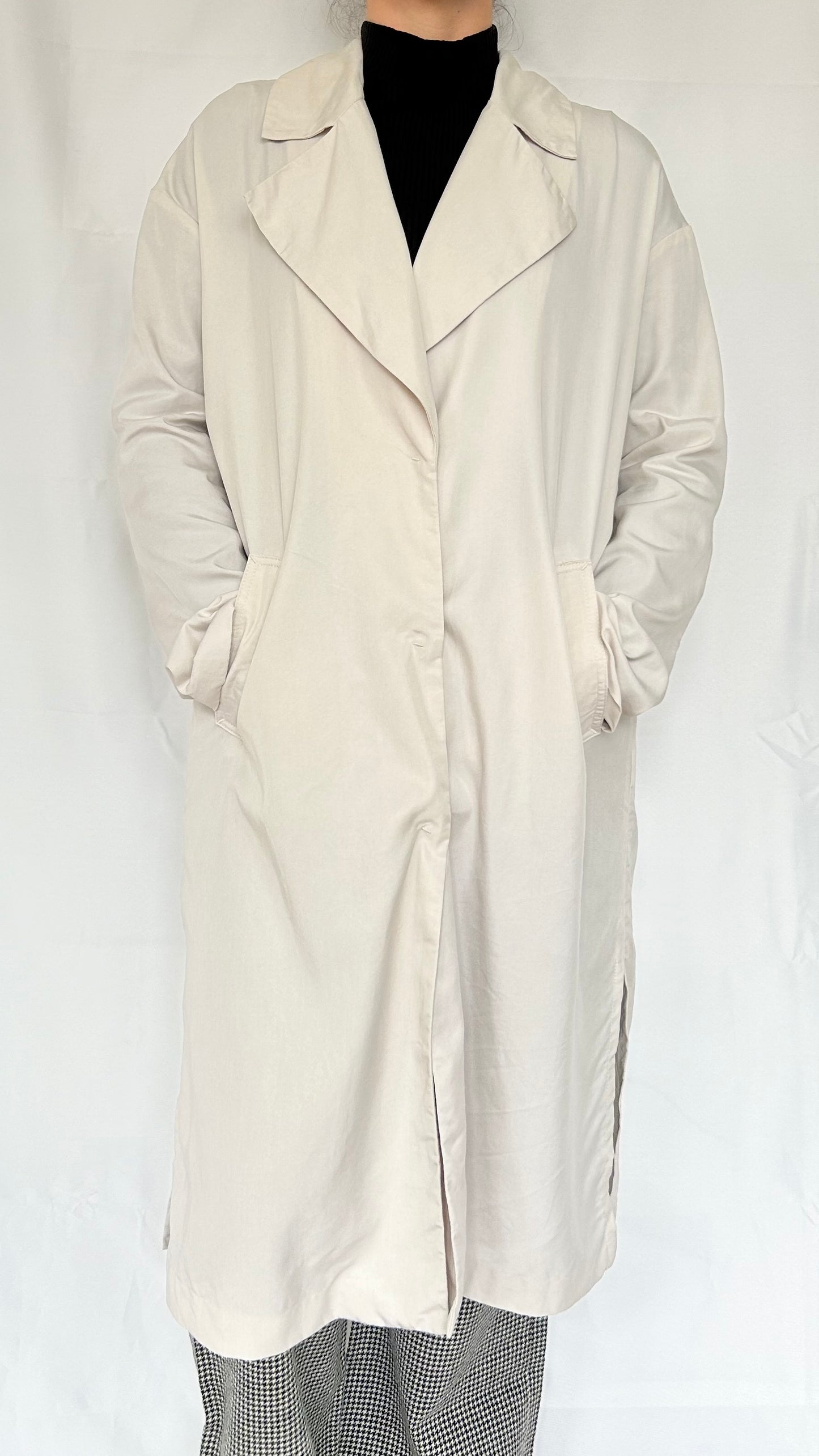 Ecru Maxi Coat