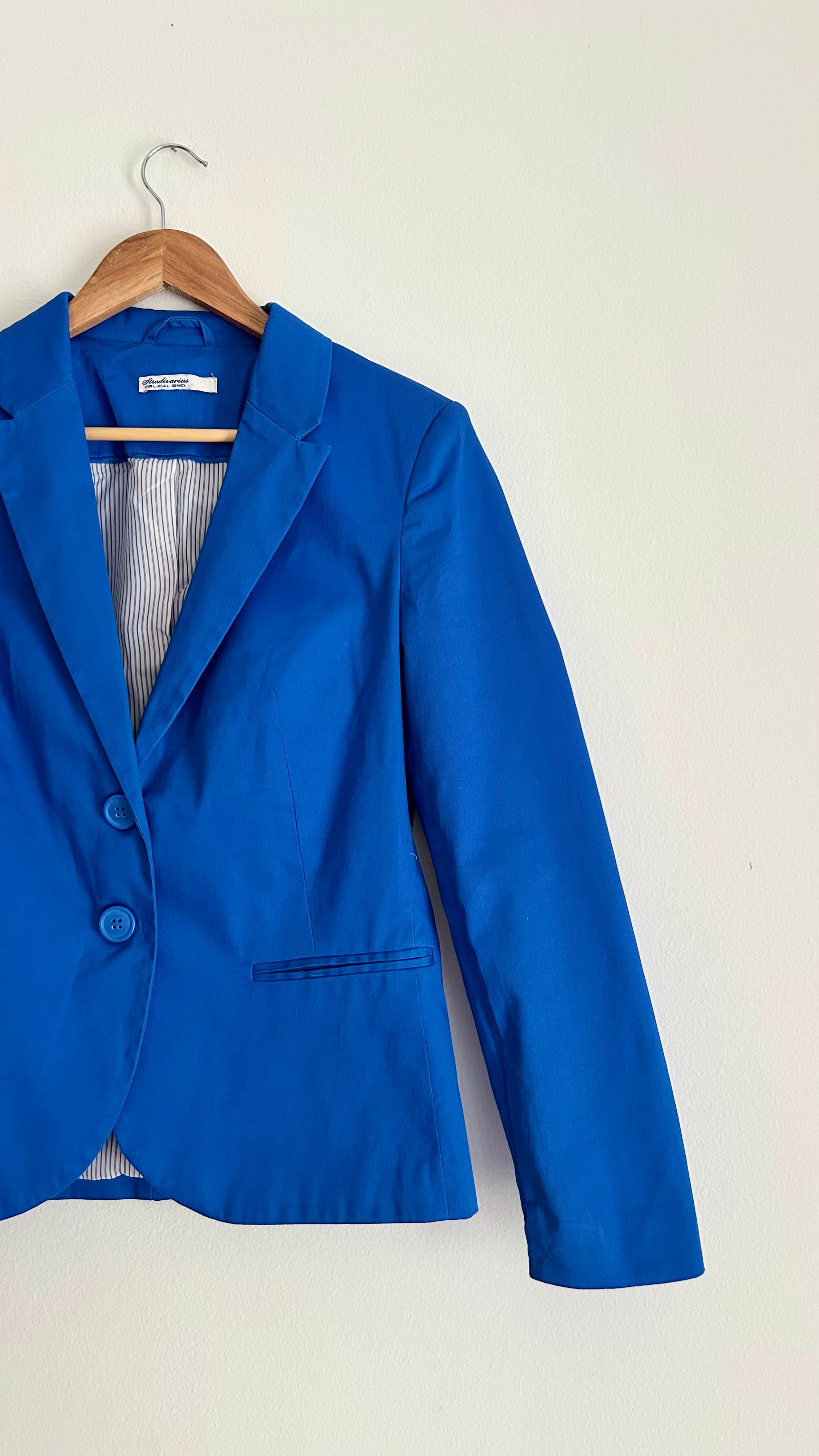 Vintage Royal Blue Blazer | 2000s | Size L