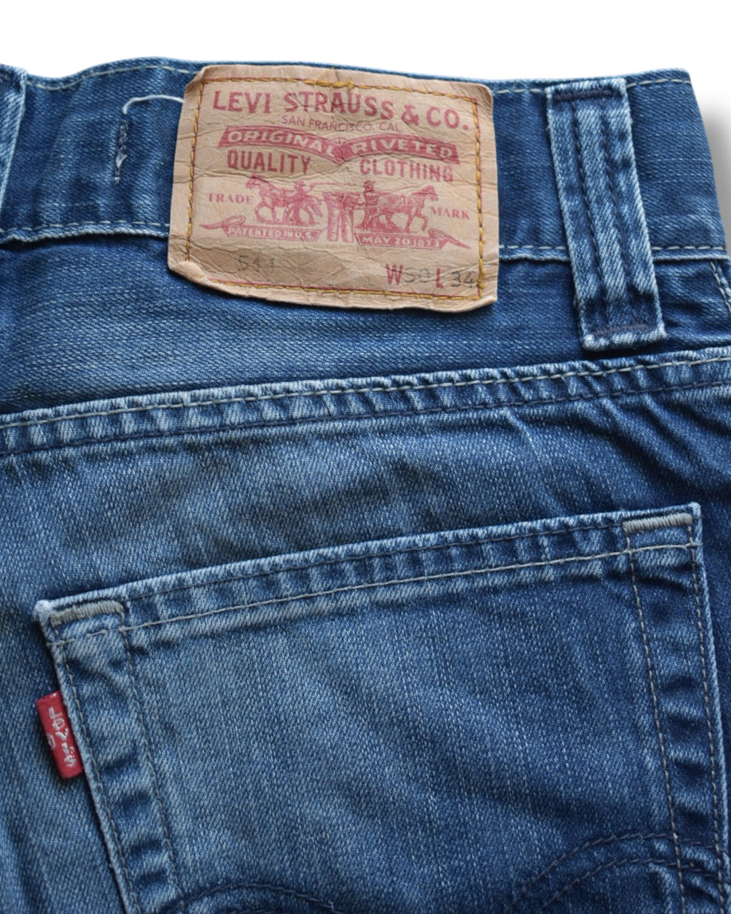 Levi’s 511 Slim Denim Shorts – Upcycled Vintage