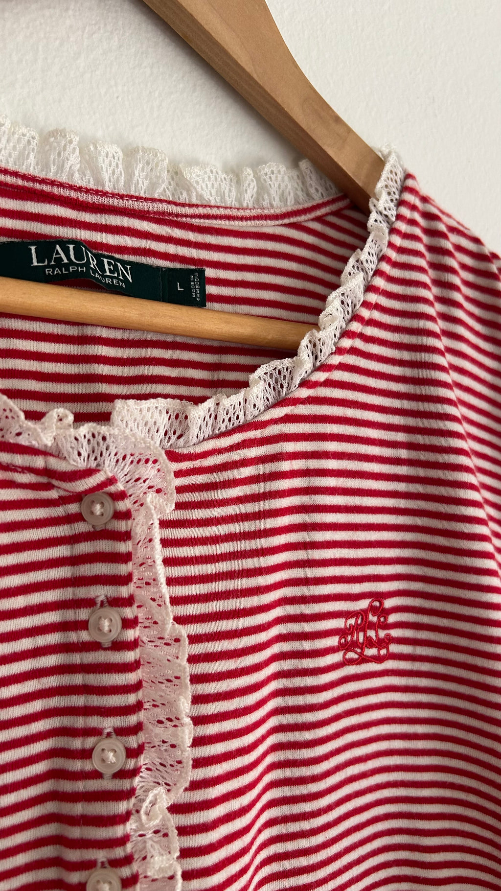 Vintage Lauren Ralph Lauren 100% Cotton Striped Shirt