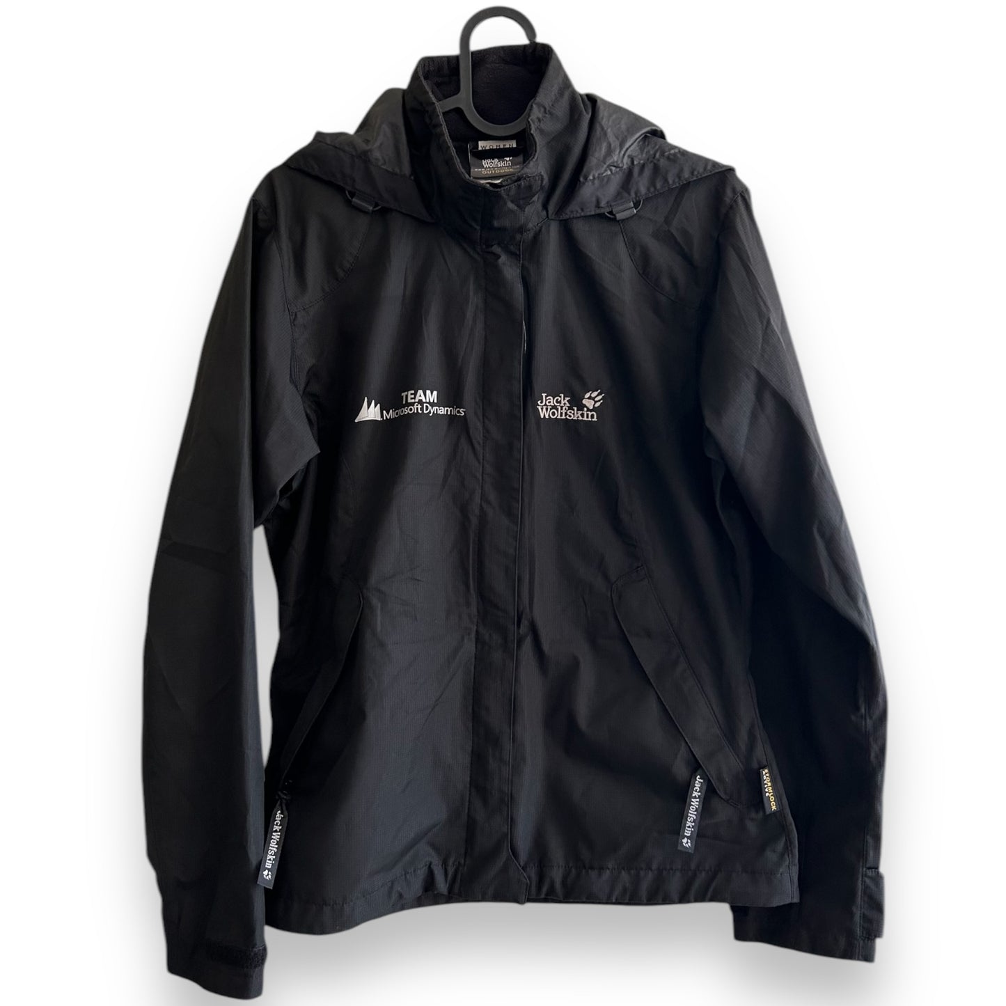 Jack Wolfskin Black Windbreaker